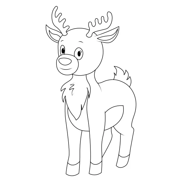 Reno | Dibujos para colorear online para niños