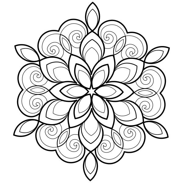 Mandala 17 | Dibujos para colorear online para niños