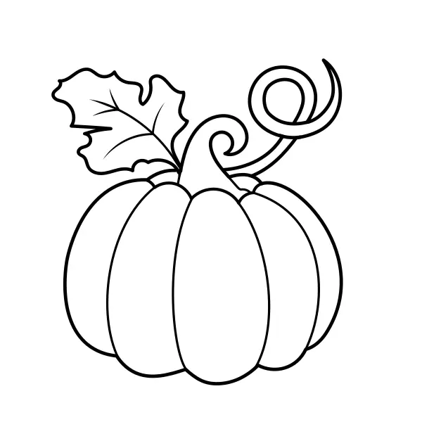 Calabaza | Dibujos para colorear online para niños