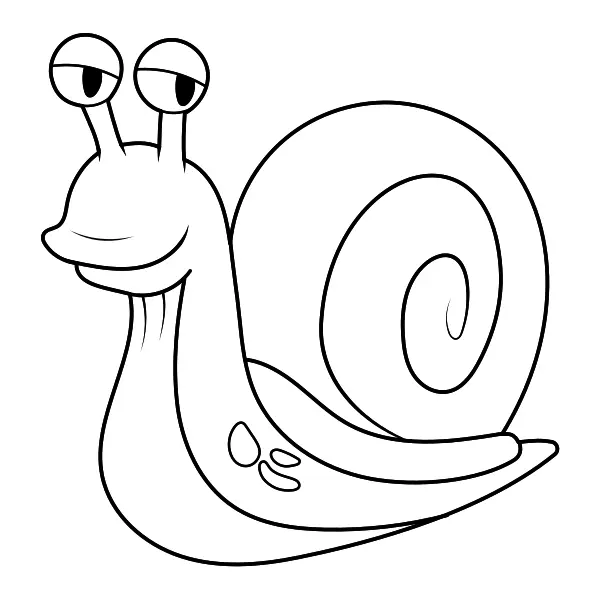 Caracol | Dibujos para colorear online para niños