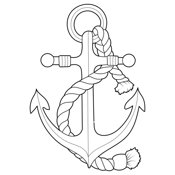 Ancla | Dibujos para colorear online para niños