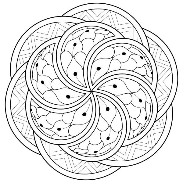 Mandala 24 | Dibujos para colorear online para niños