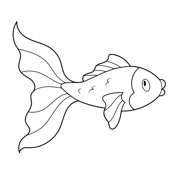 Pez | Dibujos para colorear online para niños