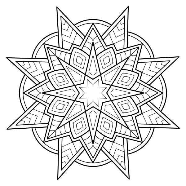 Mandala 31 | Dibujos para colorear online para niños