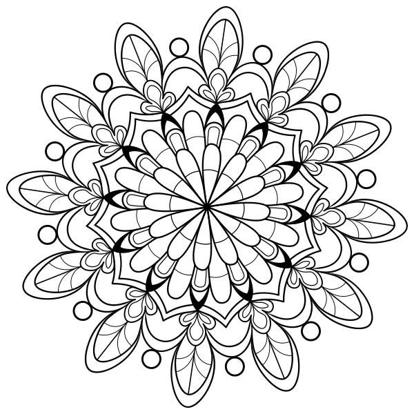 Mandala 32 | Dibujos para colorear online para niños