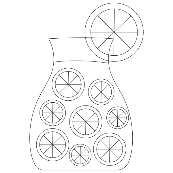 Limonada | Dibujos para colorear online para niños