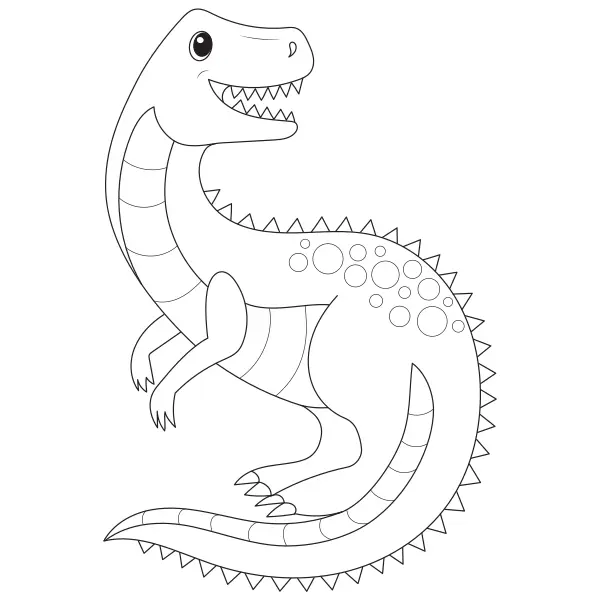 Dinosaurio | Dibujos para colorear online para niños