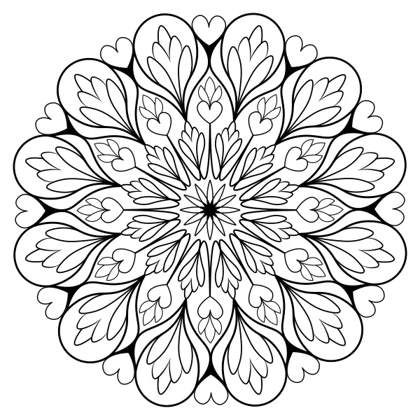 Mandala 40 | Dibujos para colorear online para niños