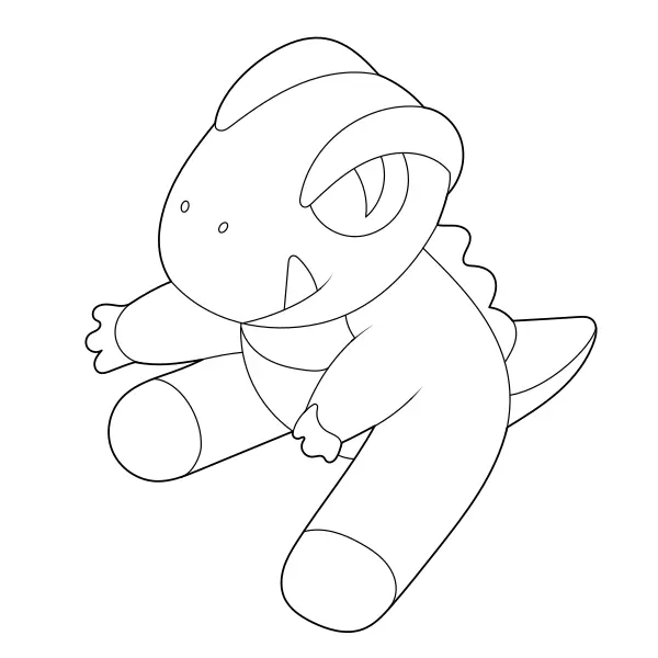 Juguete de dinosaurio | Dibujos para colorear online para niños