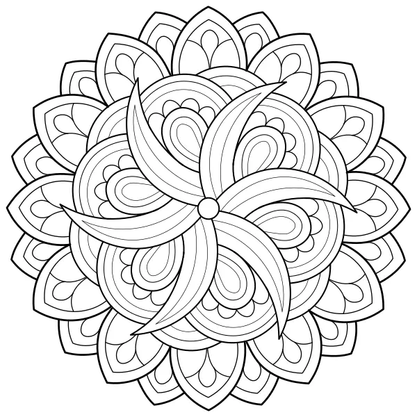 Mandala 56 | Dibujos para colorear online para niños