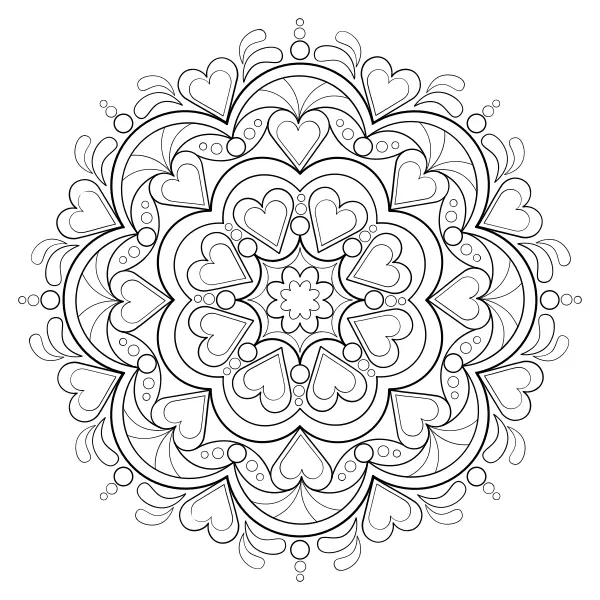 Mandala 57 | Dibujos para colorear online para niños