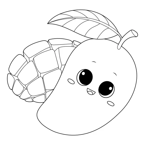 Mango | Dibujos para colorear online para niños